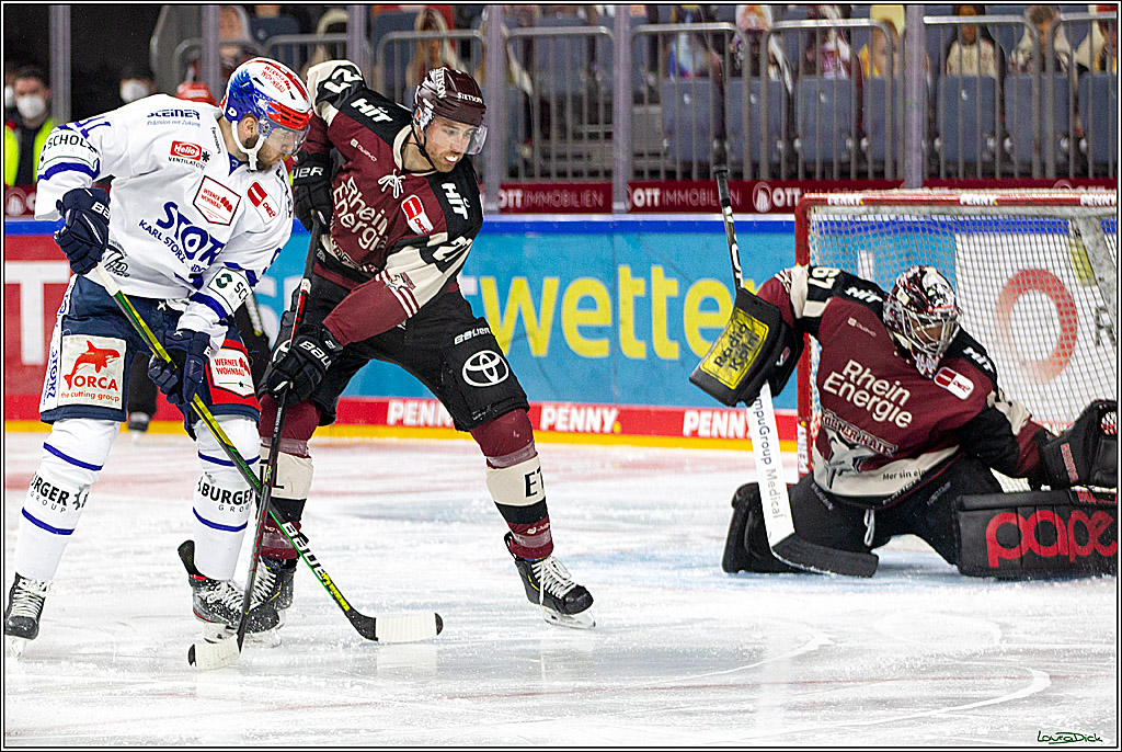 PENNY DEL;  Koelner Haie - Schwenninger Wild Wings; Koeln, 21.03.2021